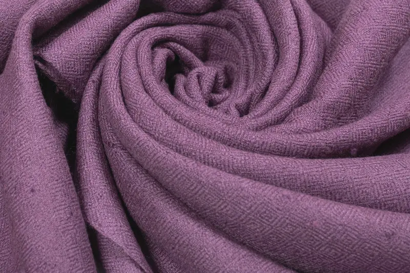 Purple Basoli wool texture arranged in soft folds
